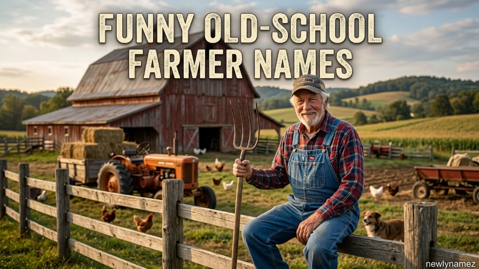 Funny Old-School Farmer Names