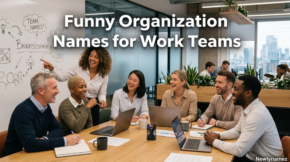 Funny Organization Names for Work Teams