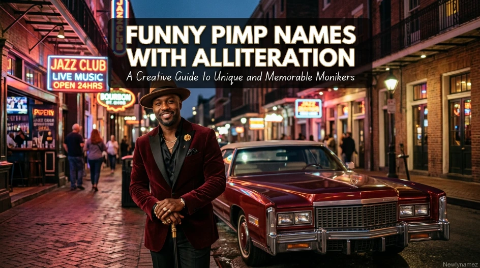 Funny Pimp Names With Alliteration