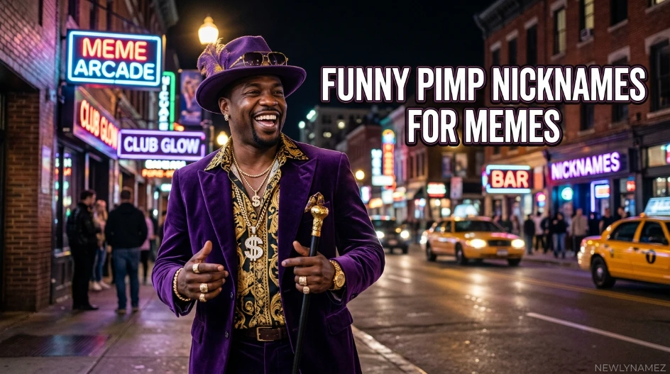 Funny Pimp Nicknames for Memes