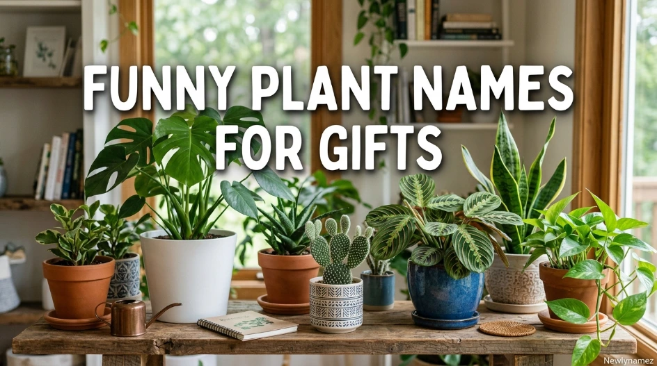 Funny Plant Names for Gifts