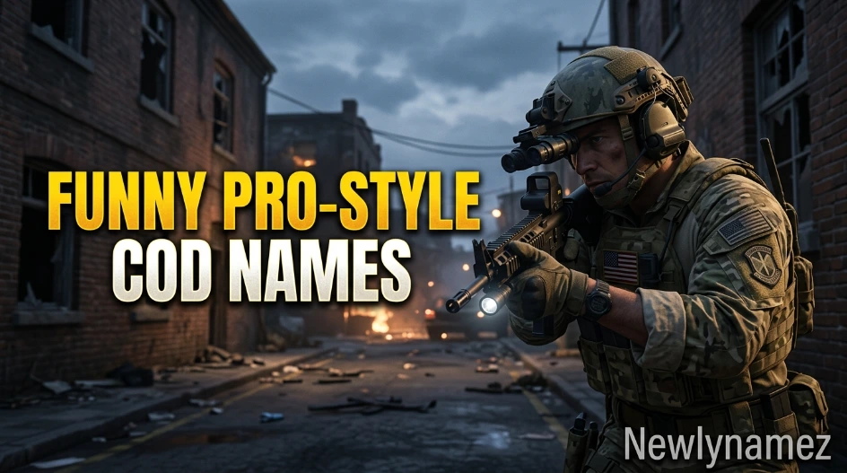 Funny Pro-Style COD Names