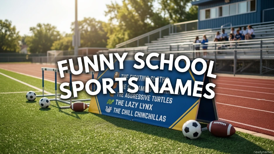 Funny School Sports Names