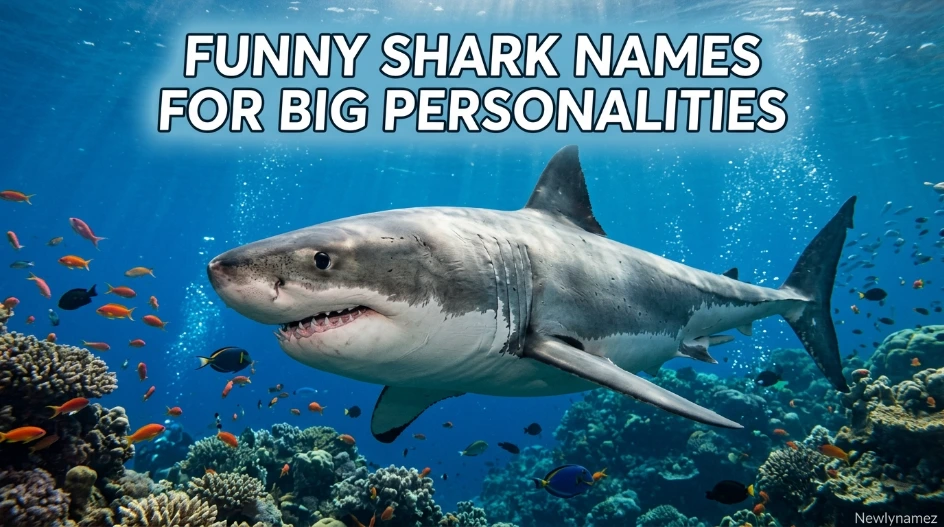 Funny Shark Names for Big Personalities