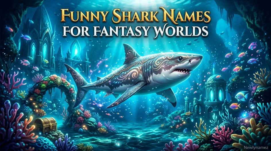 Funny Shark Names for Fantasy Worlds