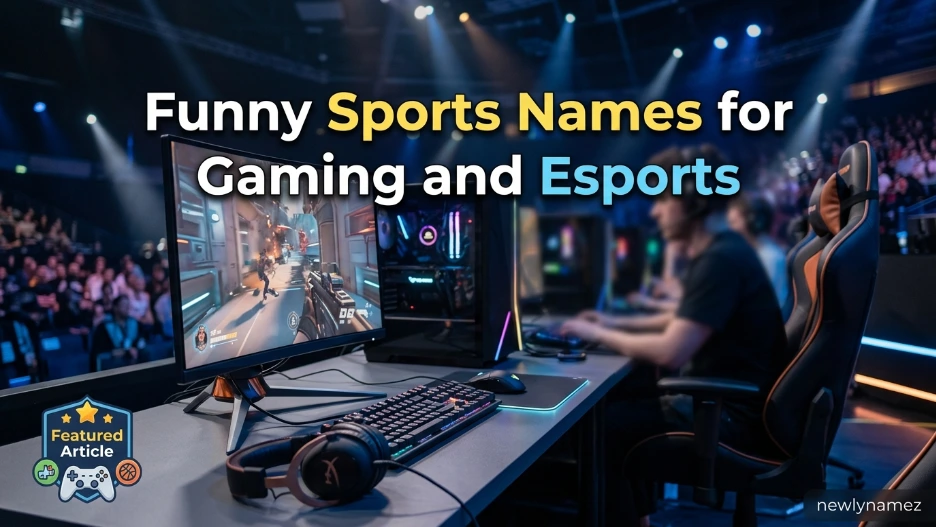 Funny Sports Names for Gaming and Esports