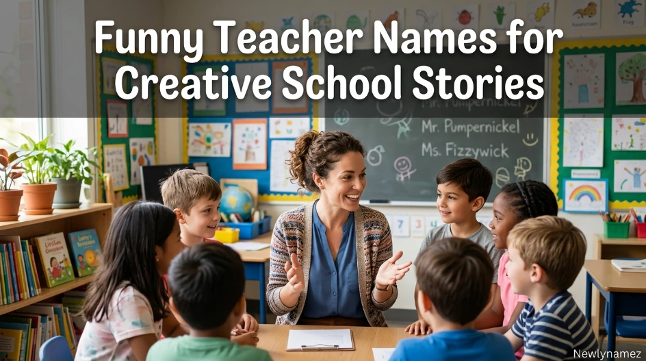 Funny Teacher Names for Creative School Stories