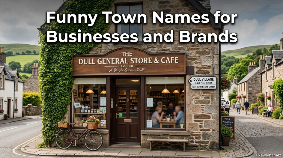 Funny Town Names for Businesses and Brands