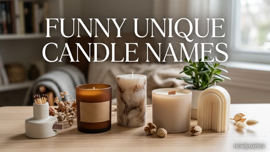 Funny Unique Candle Names