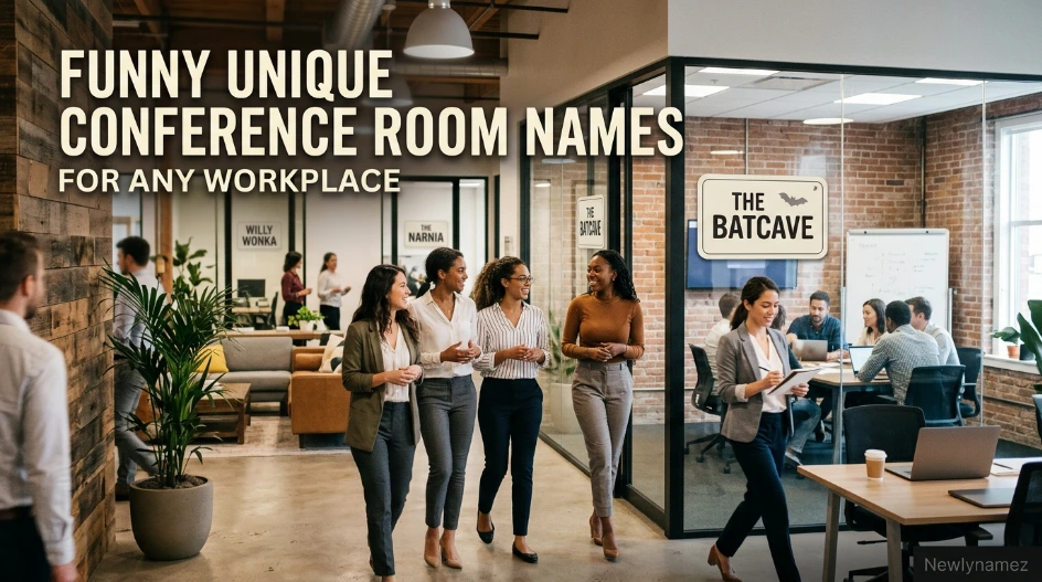 Funny Unique Conference Room Names for Any Workplace