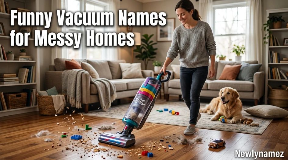 Funny Vacuum Names for Messy Homes