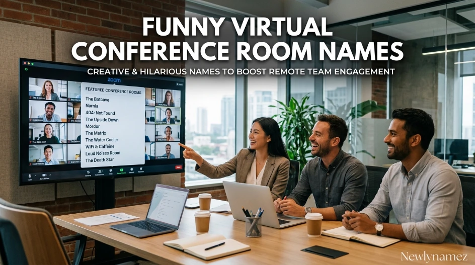 Funny Virtual Conference Room Names