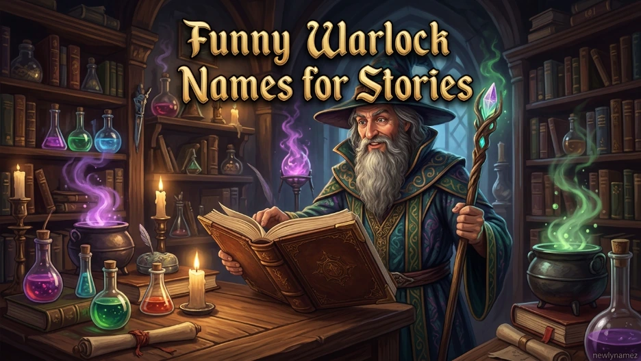 Funny Warlock Names for Stories