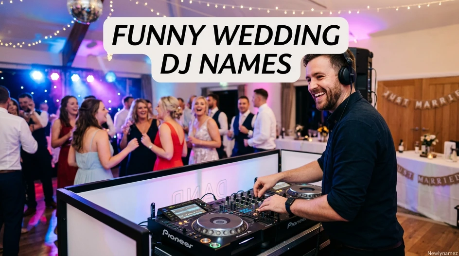 Funny Wedding DJ Names