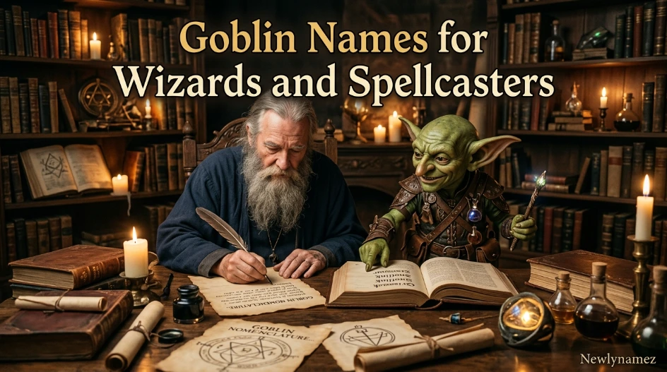 Goblin Names for Wizards and Spellcasters