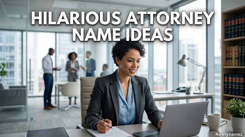 Hilarious Attorney Name Ideas
