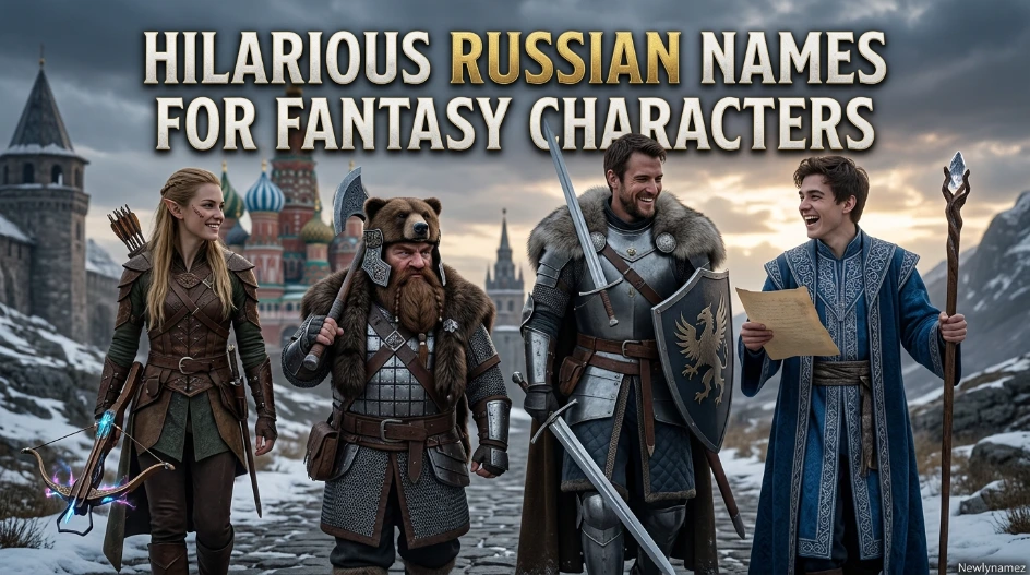 Hilarious Russian Names for Fantasy Characters