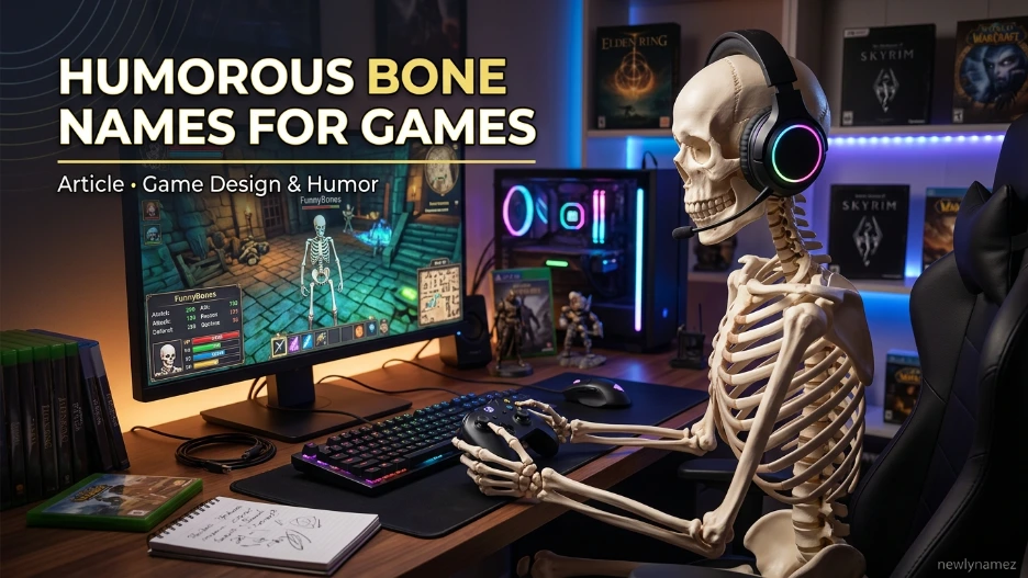 Humorous Bone Names for Games