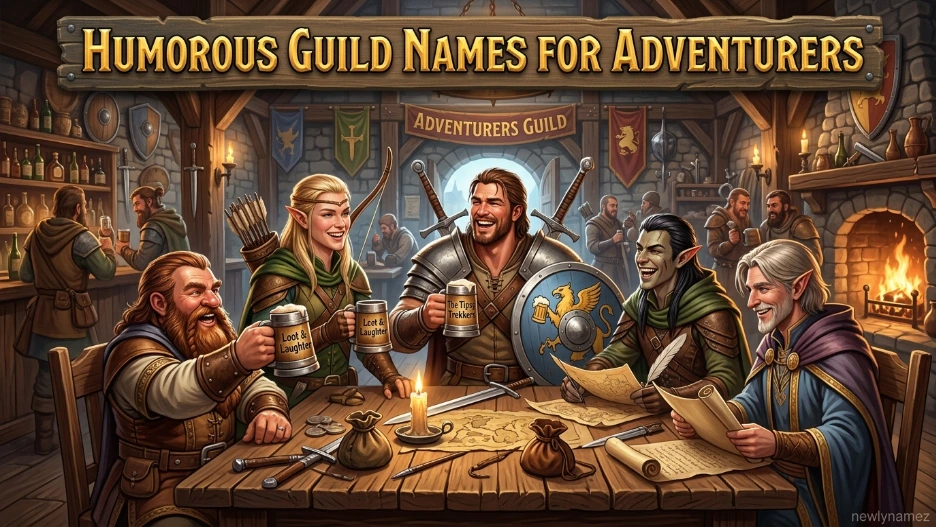 Humorous Guild Names for Adventurers