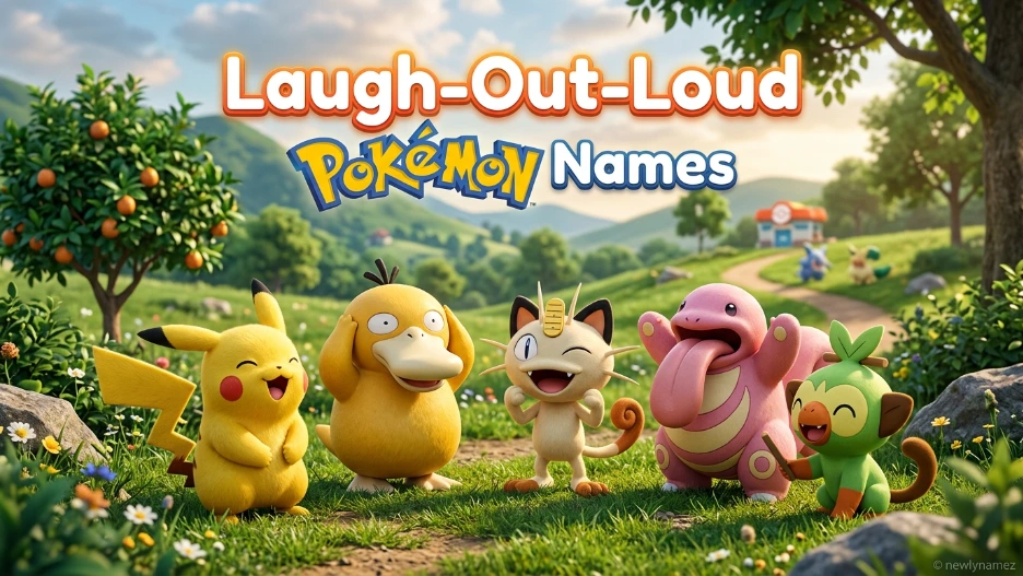 Laugh-Out-Loud Pokémon Names