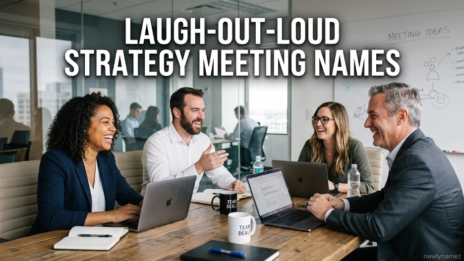 Laugh-Out-Loud Strategy Meeting Names