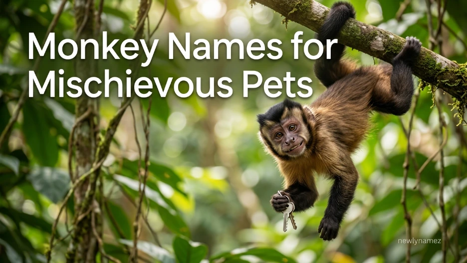 Monkey Names for Mischievous Pets