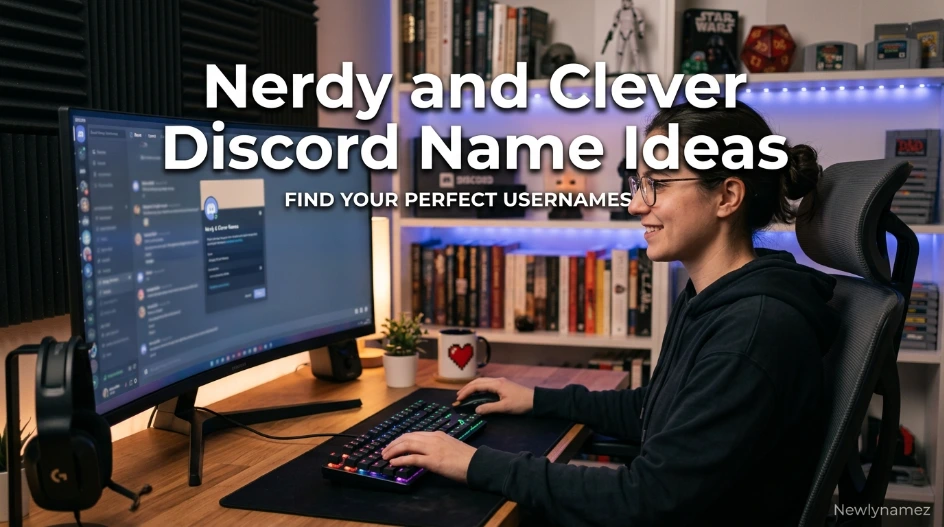 Nerdy and Clever Discord Name Ideas