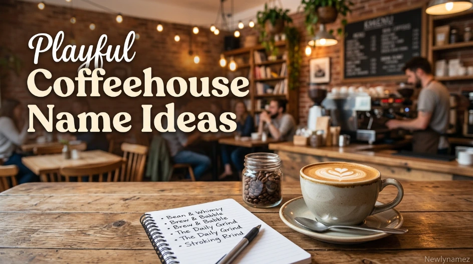 Playful Coffeehouse Name Ideas