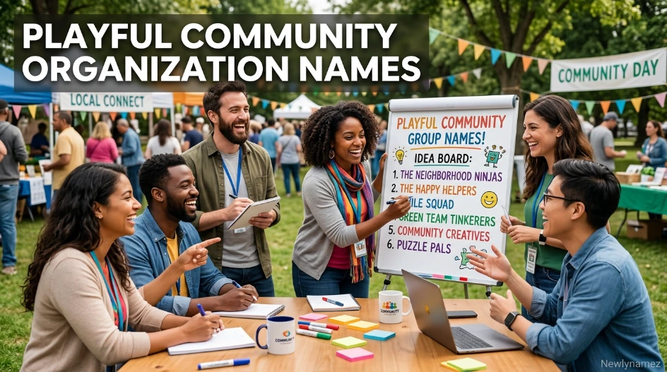 Playful Community Organization Names