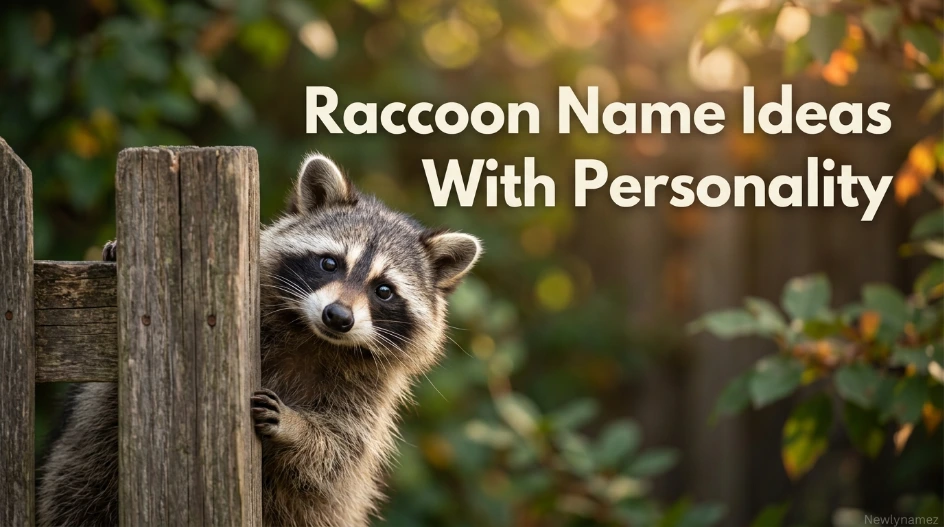 Raccoon Name Ideas With Personality