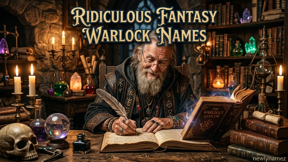 Ridiculous Fantasy Warlock Names