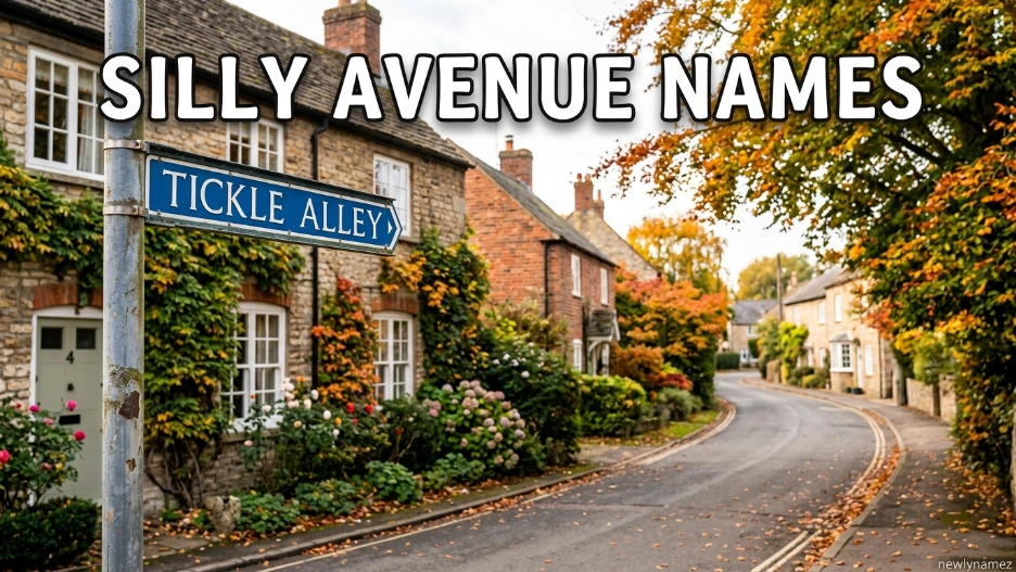 Silly Avenue Names