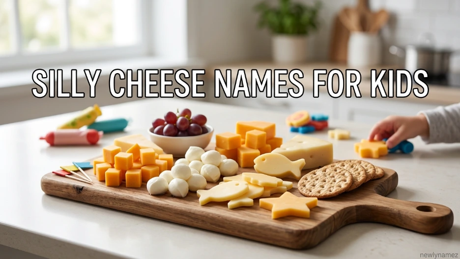 Silly Cheese Names for Kids