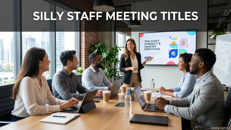 Silly Staff Meeting Titles