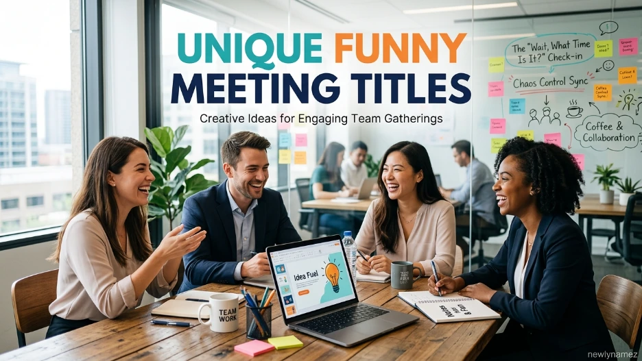 Unique Funny Meeting Titles
