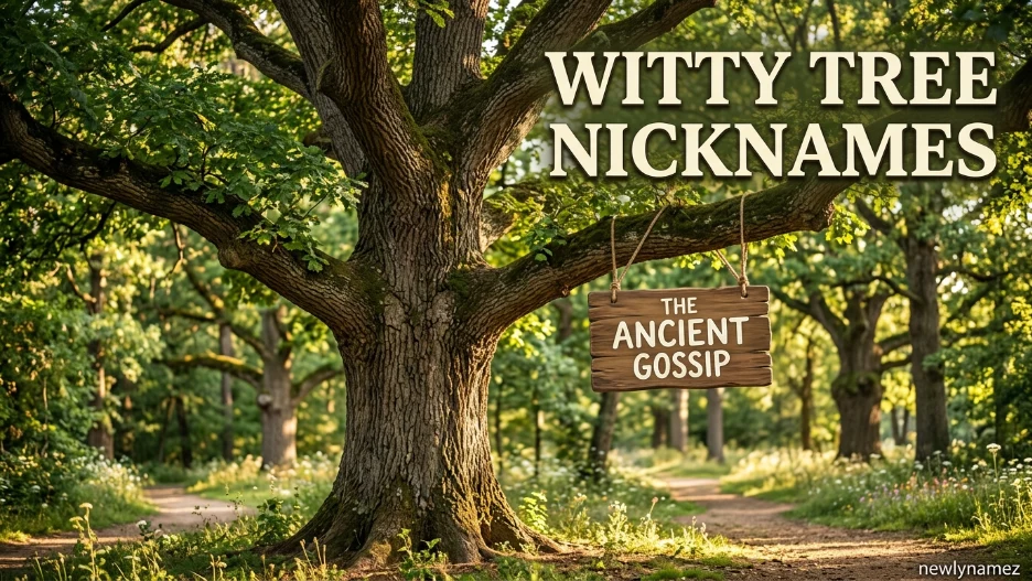 Witty Tree Nicknames