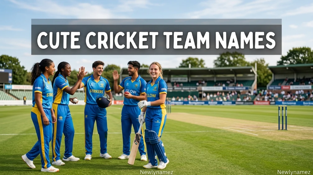 Cute Cricket Team Names