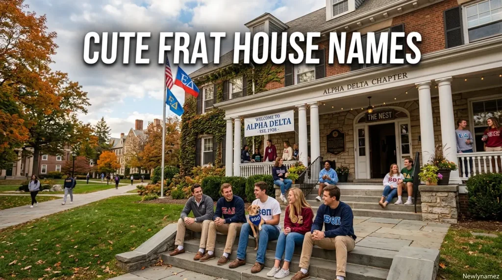 Cute Frat House Names