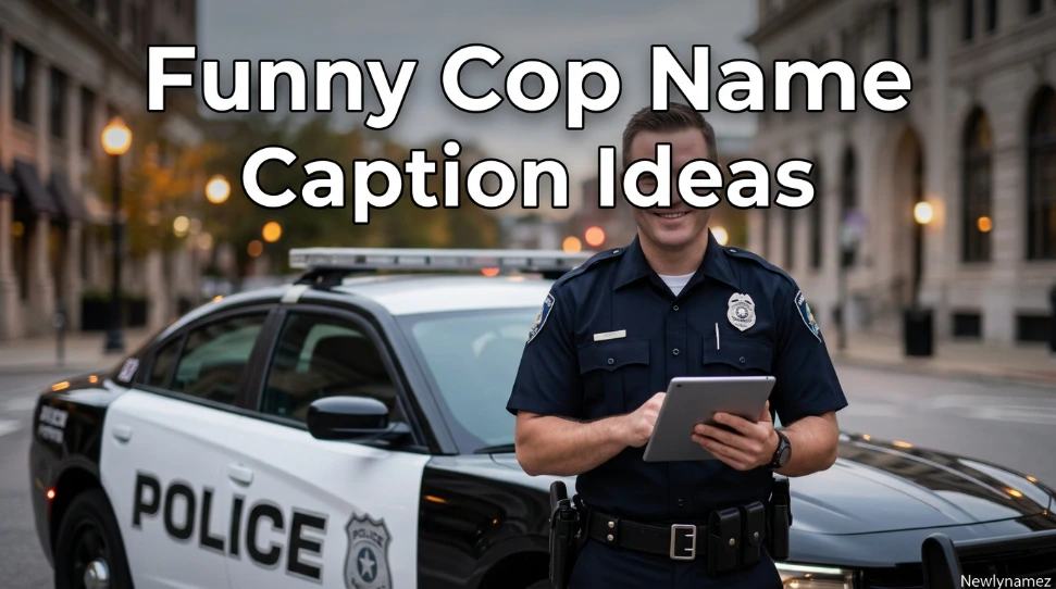 Funny Cop Name Caption Ideas