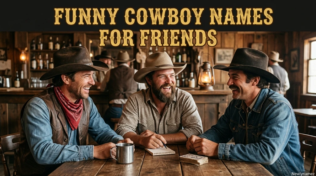 Funny Cowboy Names for Friends