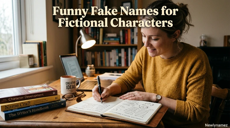 Funny Fake Names for Fictional Characters