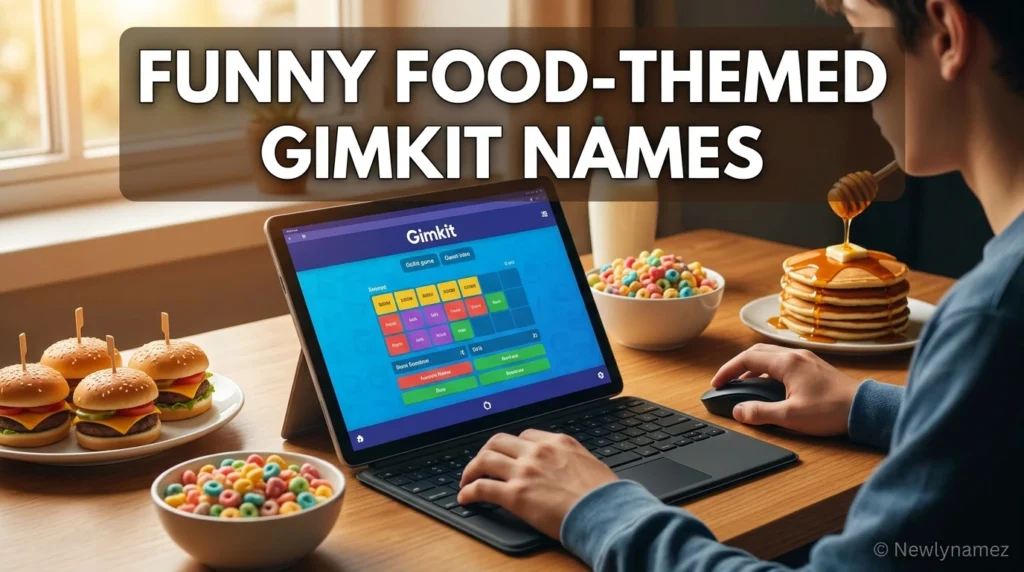 Funny Food-Themed Gimkit Names