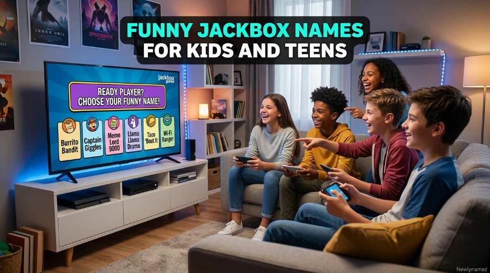 Funny Jackbox Names for Kids and Teens