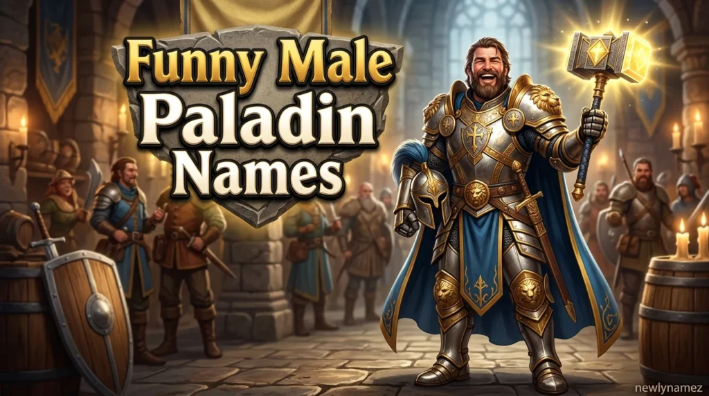 Funny Male Paladin Names