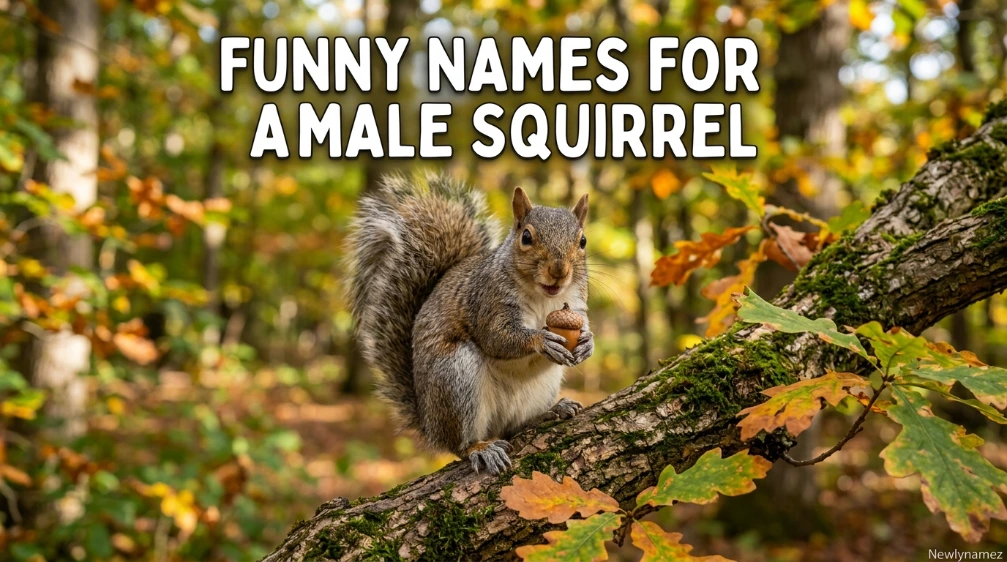 Funny Names for a Male Squirrel
