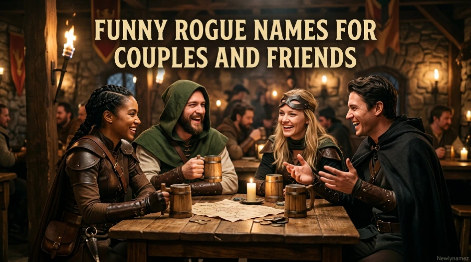 Funny Rogue Names for Couples and Friends