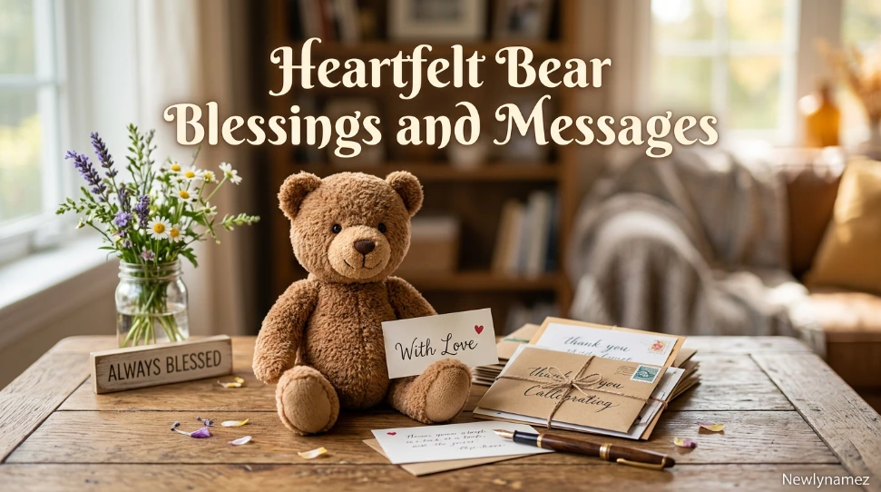 Heartfelt Bear Blessings and Messages
