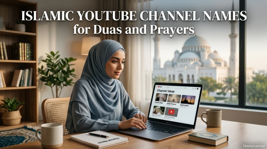 Islamic YouTube Channel Names for Duas and Prayers