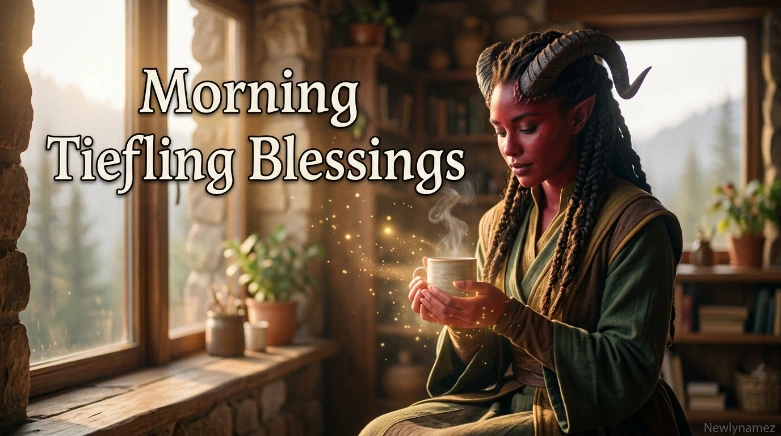 Morning Tiefling Blessings