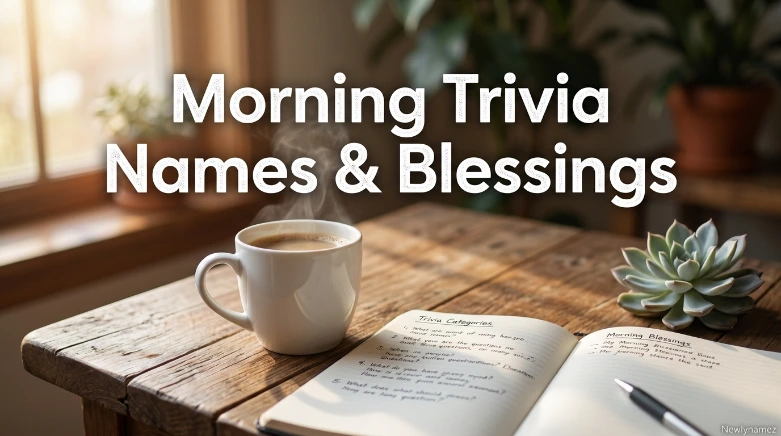 Morning Trivia Names & Blessings